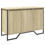 Bathroom Sink Cabinet Sonoma Oak 91x35x60 cm Engineered Wood 848660
