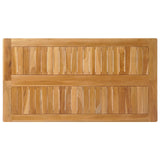 Bar Table Natural 110 x 60 x 105 cm Solid-Teak 42030007