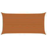 Sun Shade Sail Orange and Brown 6 x 3 m 100% Polyester Oxford 42031046