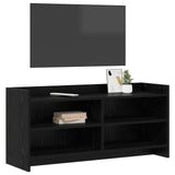 TV Cabinet 100 x 33 x 47 cm Black Oak Engineered Wood 8011220