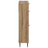 Shoe Cabinet HAARLEM 78 x 24 x 103 cm Engineered Wood 896884