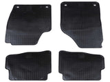 Car Mat 4 pcs Black suitable for VW POLO 2001-2009 NS Rubber 42029156