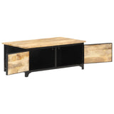 ZNTS Coffee Table 90x50x35 cm Solid Mango Wood 289103