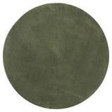 Rug HUARTE Short Pile Soft and Washable Forest Green 200 cm 375107