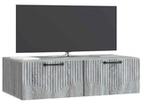 Wall-Mounted TV Cabinet Grey Sonoma 78.5 x 41 x 30 cm 899031