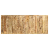 Bar Table 180x70x107 cm Rough Mango Wood 286613