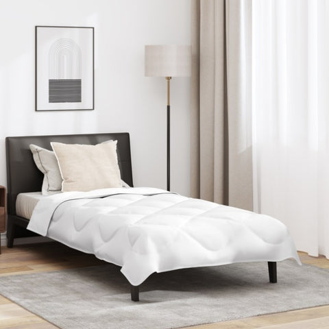 ZNTS Summer Duvet Other with Pillow 2 pcs White 155 x 220 cm Microfibre 3376492