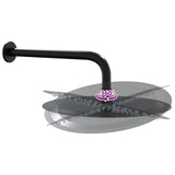 Concealed Shower System Black Stainless Steel 201 42028992