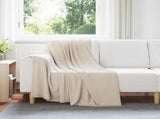 Throw Blankets 24 pcs Beige 170 x 130 cm Fleece 42017085