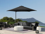 2.5M Garden Cantilever Parasol, Offset Roma Patio Umbrella Hanging Sun Shade Canopy Shelter with T3398P315972