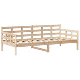 Day Bed with Roof without Mattress 80x200 cm Solid Wood 3282326