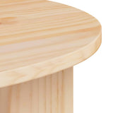 Coffee Table Natural 50 x 40 x 50 cm Solid pine wood 873526
