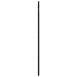 Wall Mirror Black 40x80 cm Arch Iron 358625