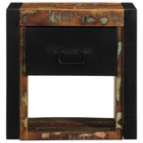 Bedside Cabinet Multicolour 40x35x40 cm Solid Wood Reclaimed 4015950