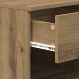 Bed Cabinet 2 pcs Artisan Oak 40 x 39 x 40cm Engineered Wood 880517