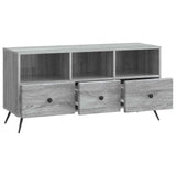TV Cabinet Grey Sonoma 102 x 34.5 x 50 cm Engineered Wood 895601