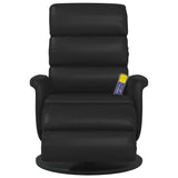 Massage Recliner Chair Black 71 x 98 x 106 cm Faux Leather 42018601