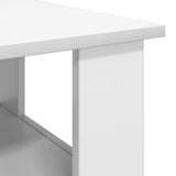 Coffee Table White 90 x 50 x 45 cm Engineered Wood 8000252