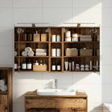 Bathroom Cabinet Set 3 pcs 120 x 14.5 x 70 cm Engineered wood 3403758