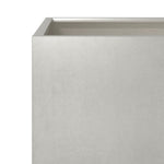 ZNTS Garden Planter 40x40x40 cm Stainless Steel 851207