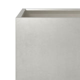 ZNTS Garden Planter 40x40x40 cm Stainless Steel 851207