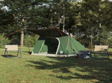 Camping Tent with Roof Green 223 x 163 x 130 cm Taffeta 42001190