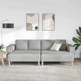 Sofa Set 3 pcs Cloud grey Fabric 3335120