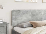 Headboard Concrete Grey Engineered wood 887850