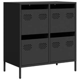 Sideboard Black 68x39x73.5 cm Cold-rolled Steel 851256
