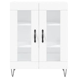 Highboard White 69.5x34x180 cm Engineered Wood 3189309