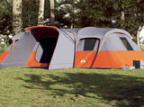 Family Tent Tunnel 16-Person Grey Waterproof 94709