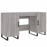 Desk Grey Sonoma 140x50x75 cm Engineered Wood 829578