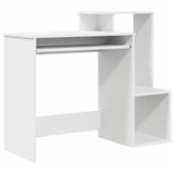 Desk White 106 x 41 x 88.5 cm Engineered Wood 869466