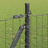 Welded Wire Fence with Concrete Base 10 x 1 m 3350910