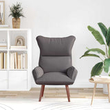 Armchair Grey 69 x 74 x 93 cm Artificial Leather 42001859