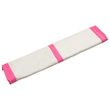 Inflatable Gymnastics Mat with Pump 200x200x20 cm PVC Pink 92700