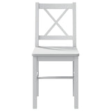 5 Piece Dining Set White 240883