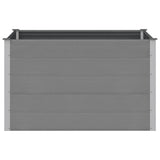 Garden Raised Bed WPC 150x100x91 cm Grey 43610