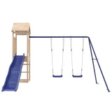 ZNTS Outdoor Playset Solid Wood Pine 3155822