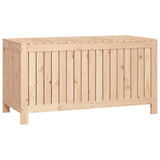 Garden Storage Box 121x55x64 cm Solid Wood Pine 823843