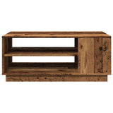 Coffee Table Old Wood 102x55x43 cm Engineered Wood 856800