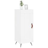 Sideboard White 34.5x34x90 cm Engineered Wood 830412