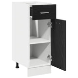 Hanging Cabinet Black Oak 30 x 46 x 81.5 cm Engineered Wood 863237