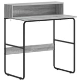 Desk with Storage Grey Sonoma 80 x 50 x 91 cm 8008023