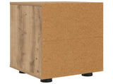 Bedside Table Artisan Oak 30.5 x 30 x 43 cm Engineered Wood 888815