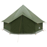 Tipi Tent Olive Green 300 x 300 x 200 cm Polyester and Steel 42029026