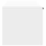 Wall-Mounted TV Cabinet White 98 x 31 x 30 cm Engineered Wood 899405