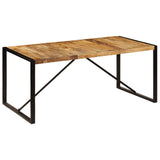 Dining Table 180x90x75 cm Solid Mango Wood 247414