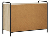 Book Cabinet 80 x 33 x 80 cm Engineered Wood Sonoma Oak 8013897