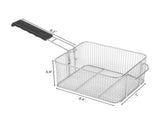 EH102V 16.9QT / 16L Total Capacity 24.9QT/23.6L Stainless Steel Faucet Double Tank Deep Fryer 43647401